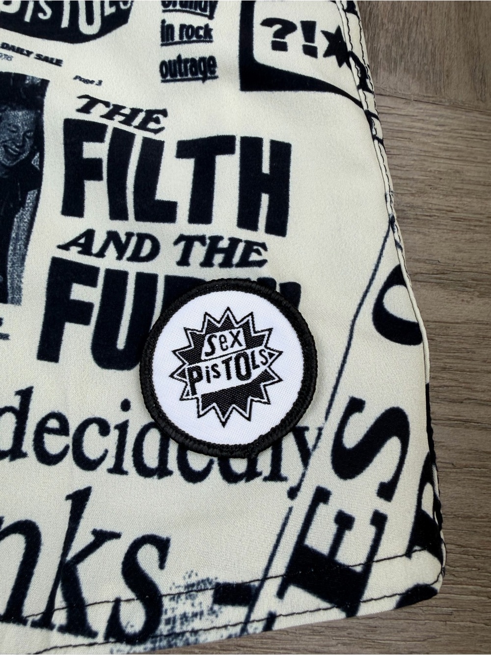 Sex Pistols x Jack’s Surfboards board shorts. Size 32. - Picture 2 of 7